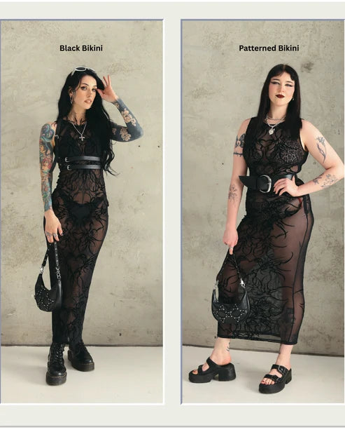 IGNITE Maxi Dress - Sheer