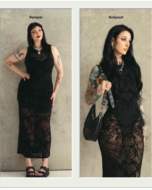 IGNITE Maxi Dress - Sheer
