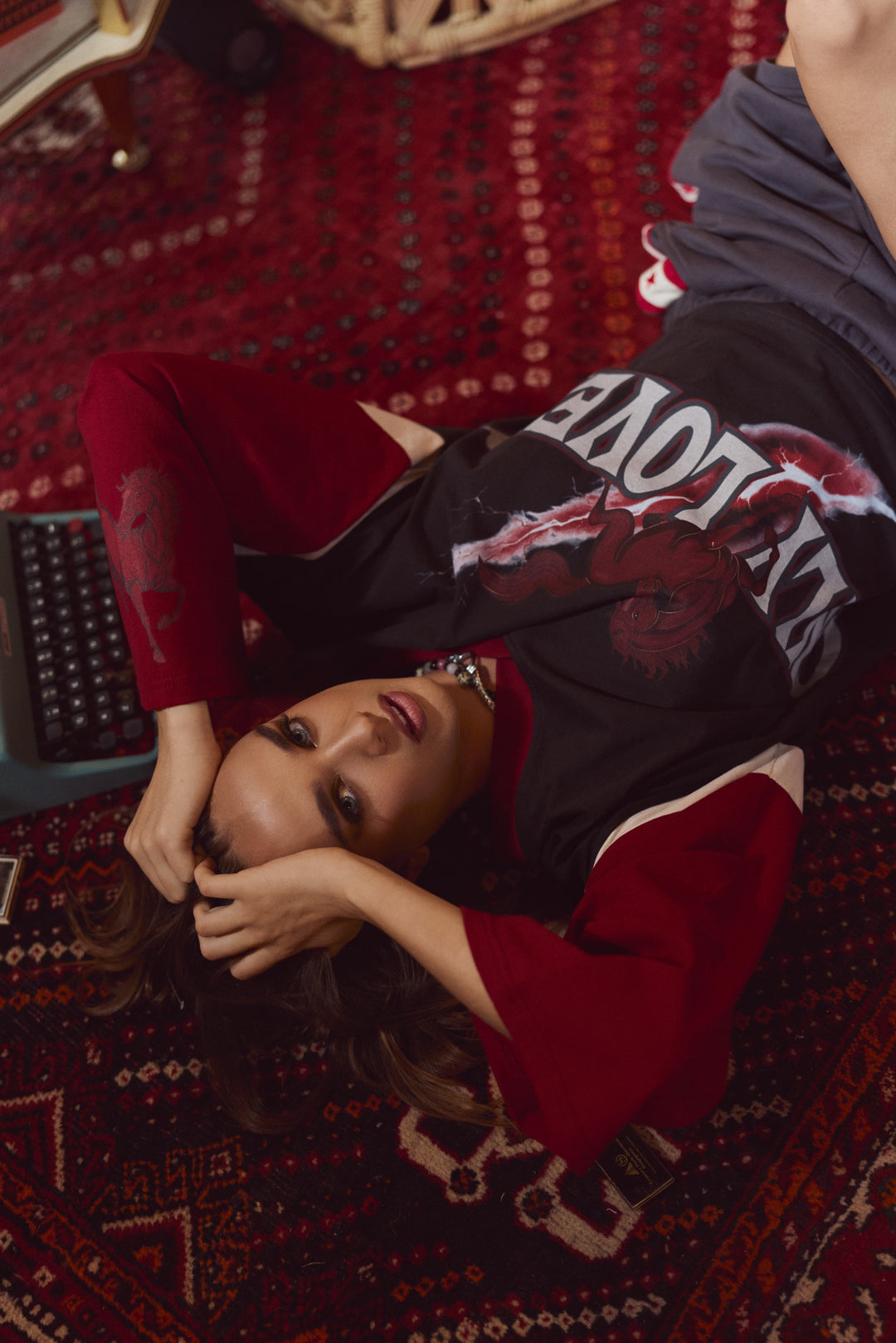 PREORDER-Mustang Boxy Long Sleeve Tee