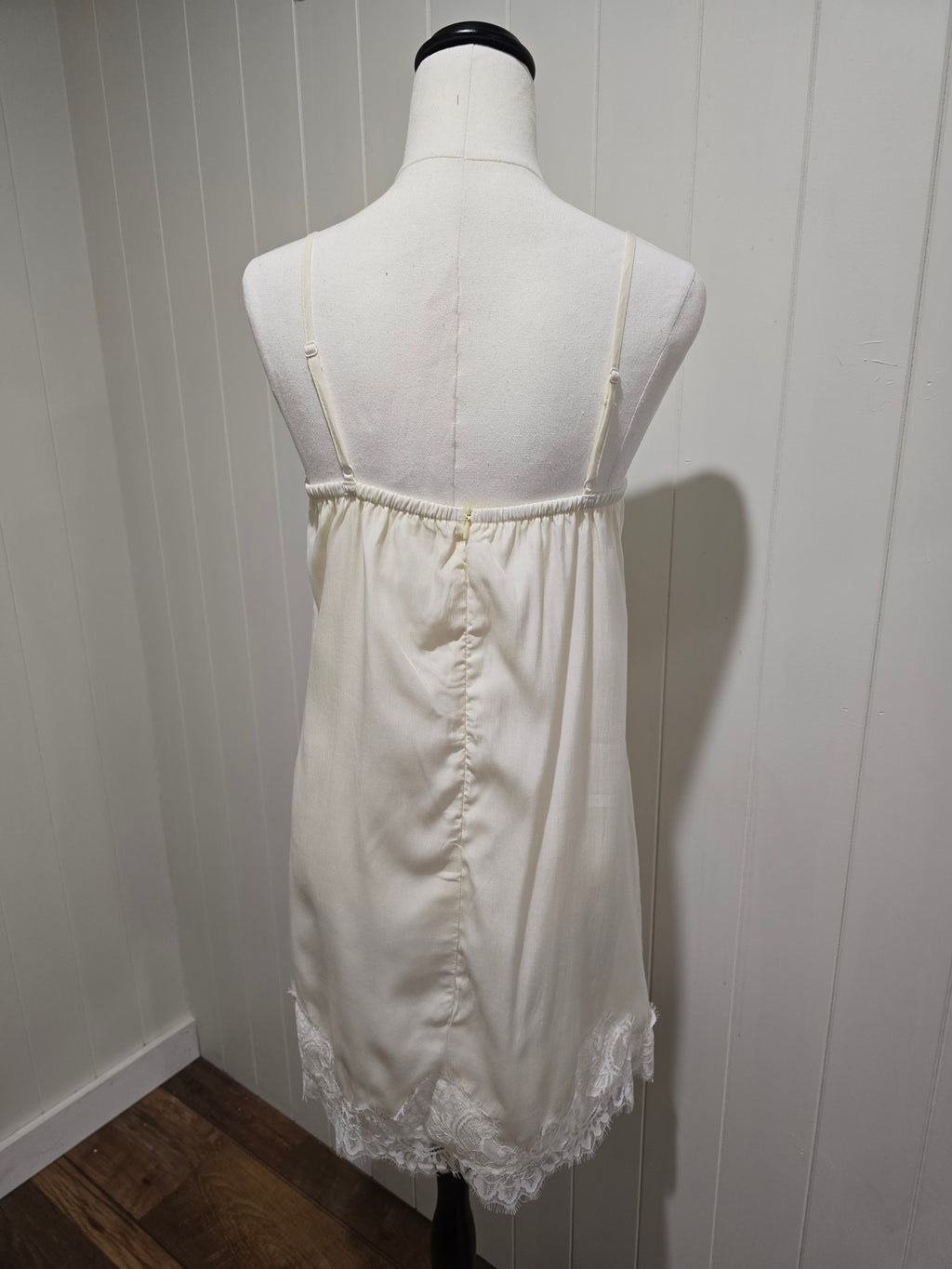 Ophelia Lace Shift Dress Cream