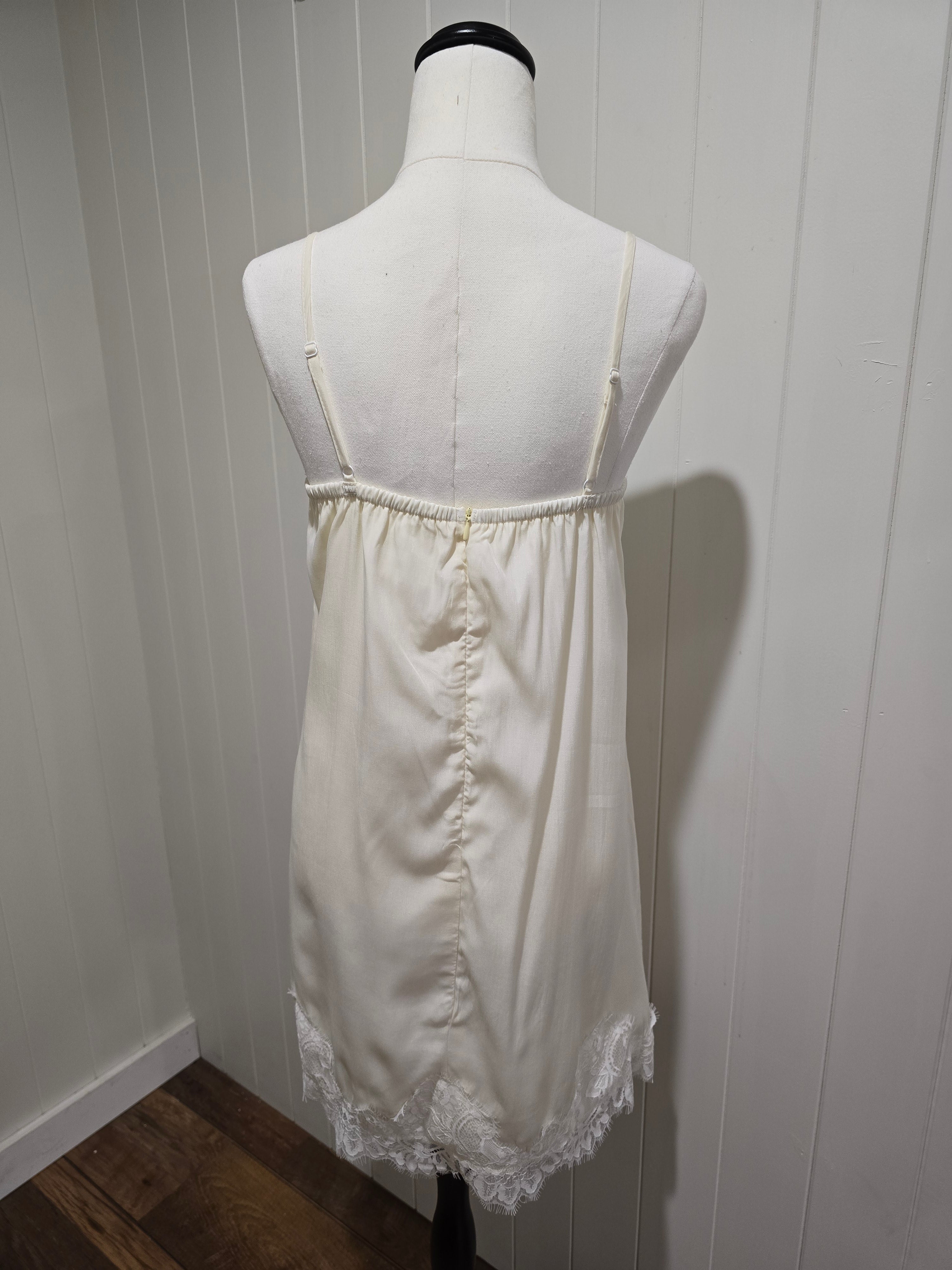 Ophelia Lace Shift Dress Cream