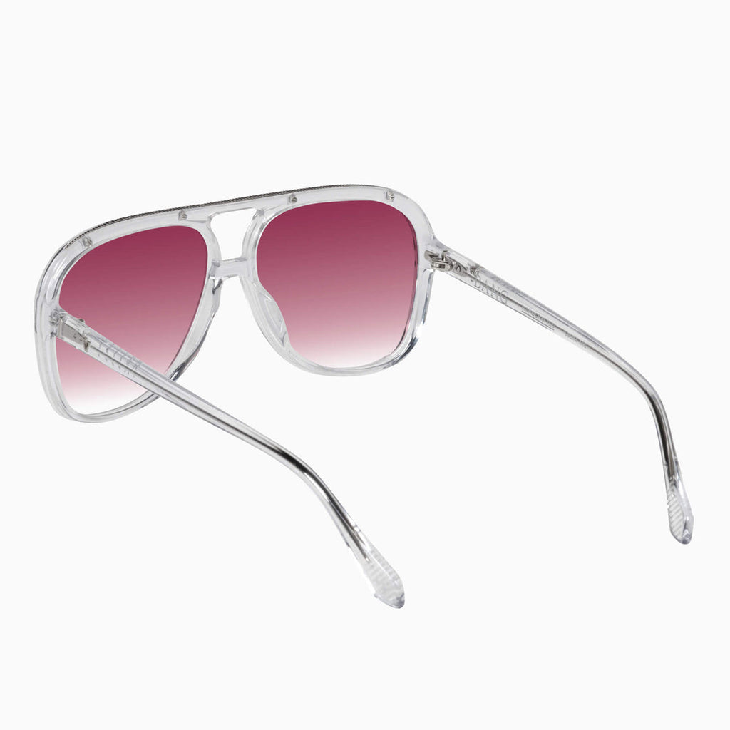 Bang- Crystal w. Silver Metal / Rose Gradient Lens