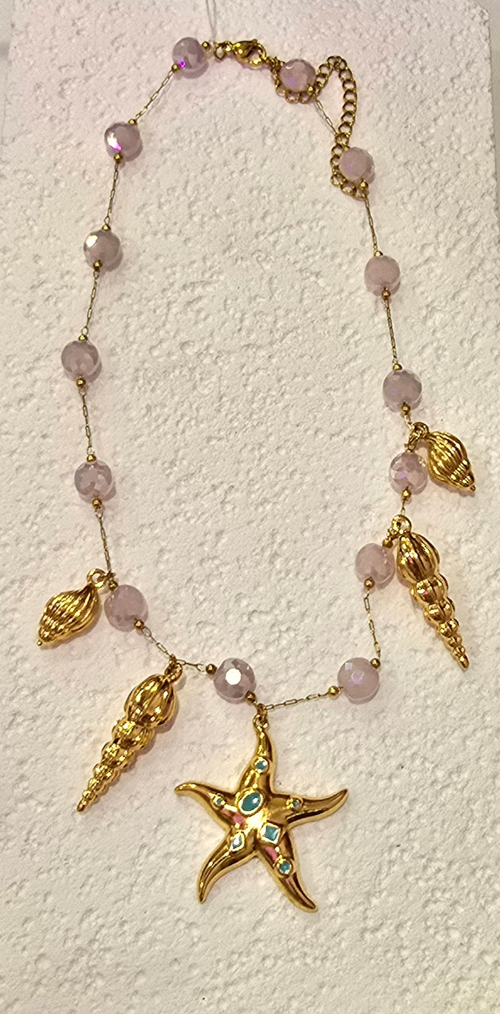 Goupi Pink Crystal Choker