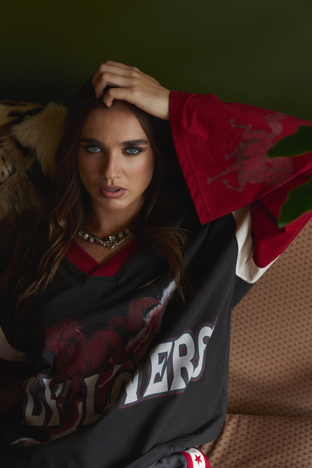 PREORDER-Mustang Boxy Long Sleeve Tee