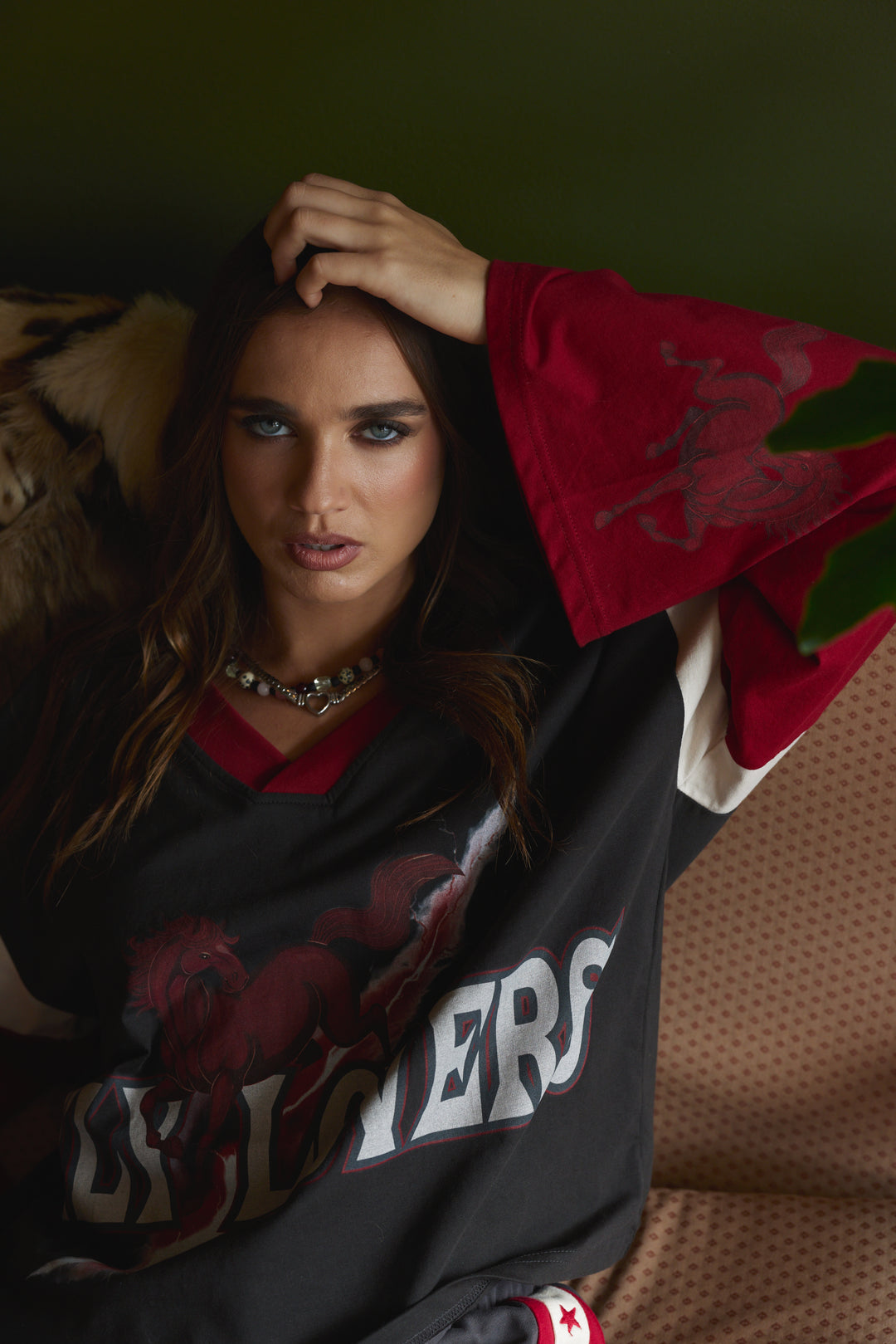 PREORDER-Mustang Boxy Long Sleeve Tee
