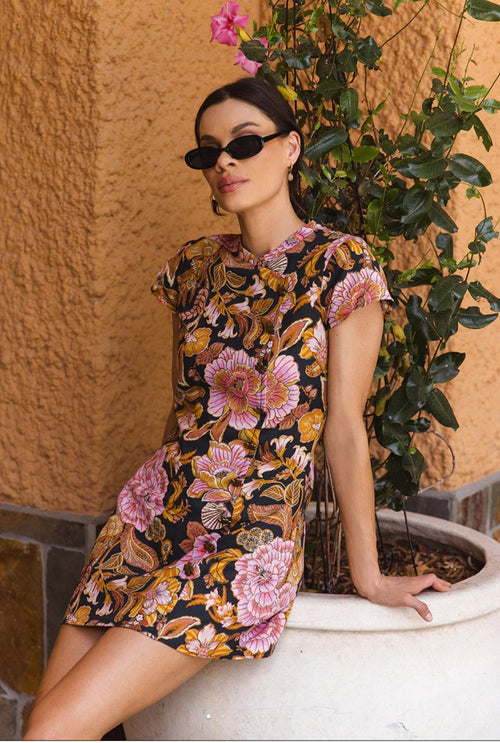 Lulu Mini Dress - Wild Bloom