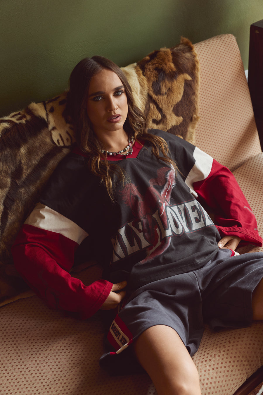 PREORDER-Mustang Boxy Long Sleeve Tee