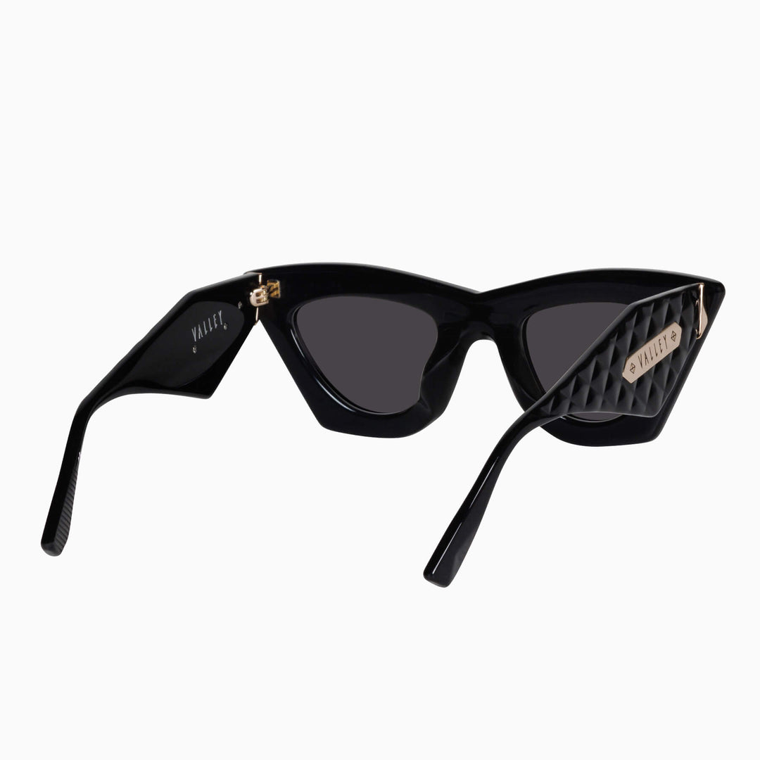 Savior- Gloss Black w. Gold Metal / Black Lens