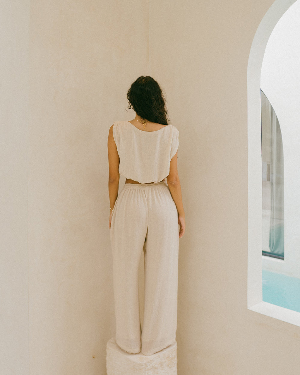 Mila Pants - Natural