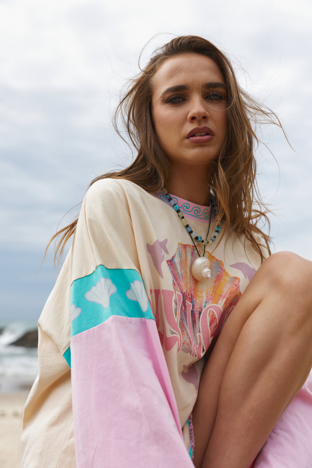 PREORDER-Dolphini Boxy Long Sleeve Tee
