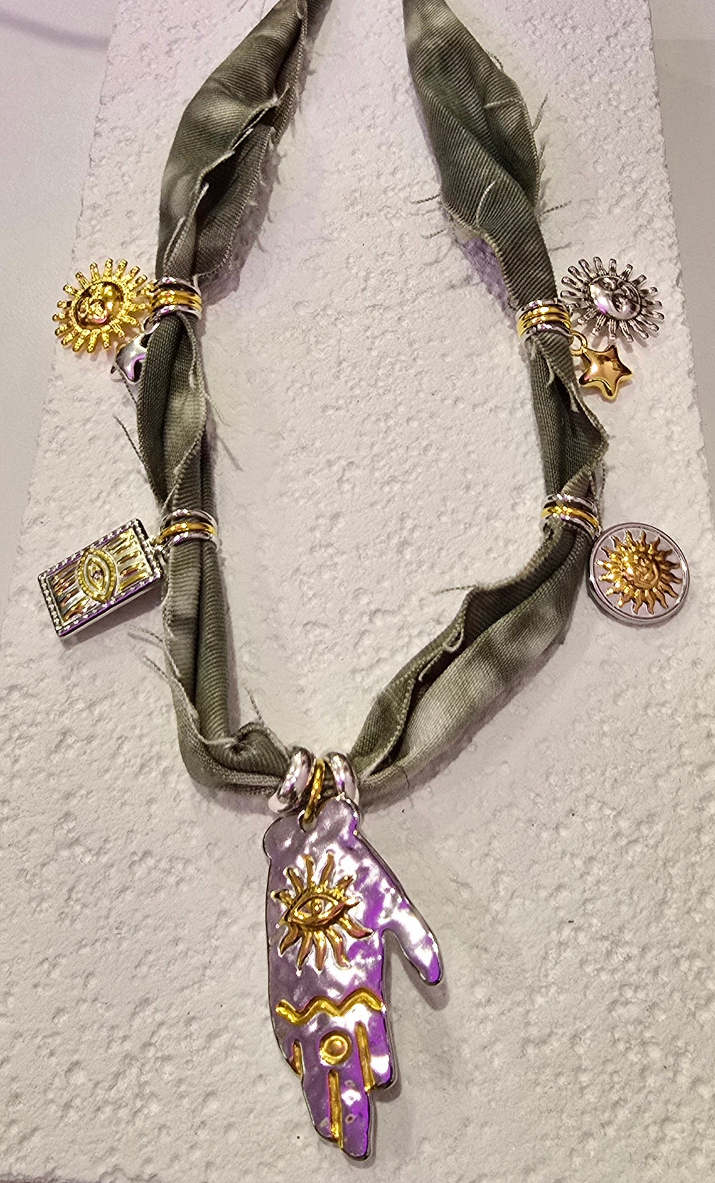 Goupi Jean Scarf Spiritual Necklace