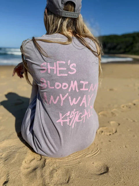 LOTUS REIGN TEE- ORCHID