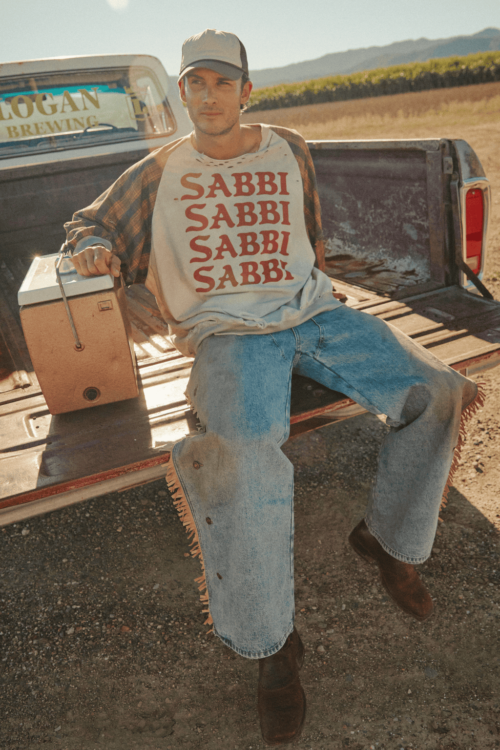 THE VINTAGE ROADHOUSE LONG SLEEVE TEE